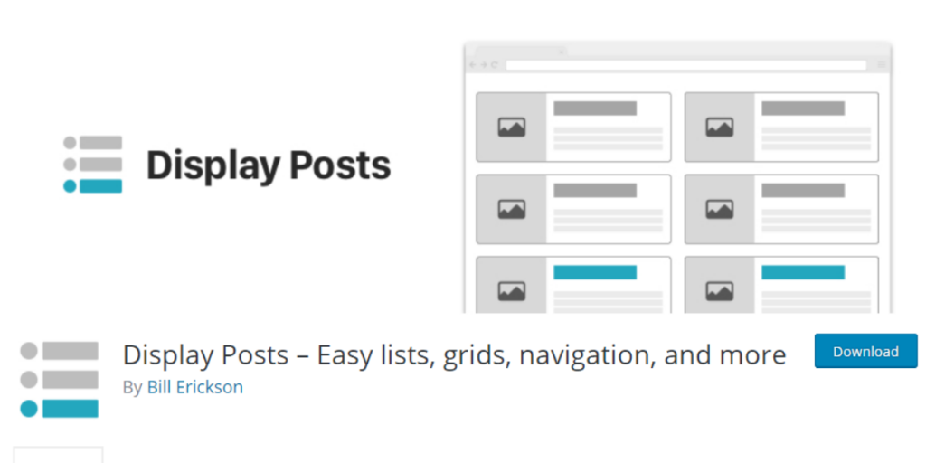 WordPress Plugin - display post