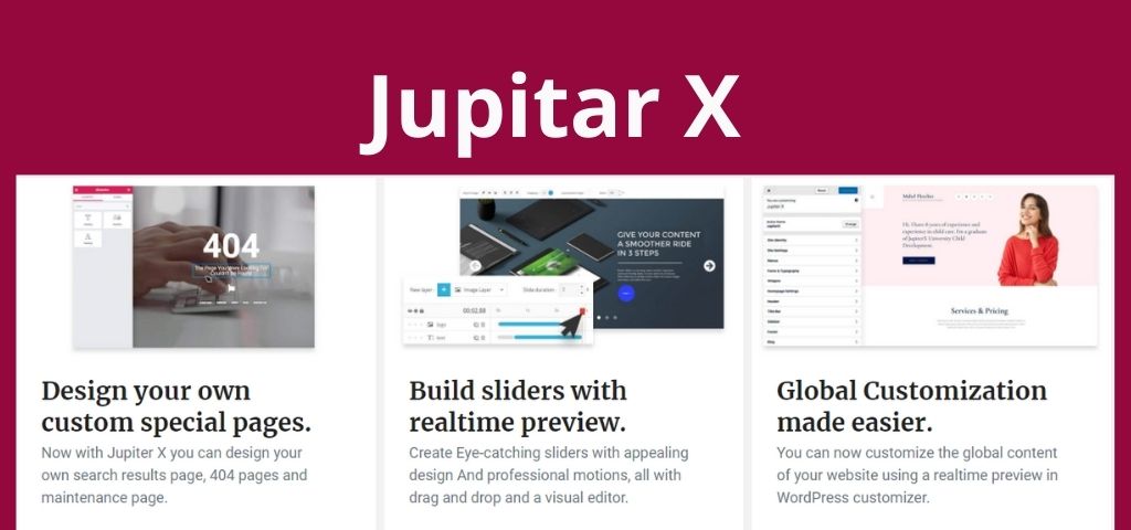 WordPress Jupitar X Theme