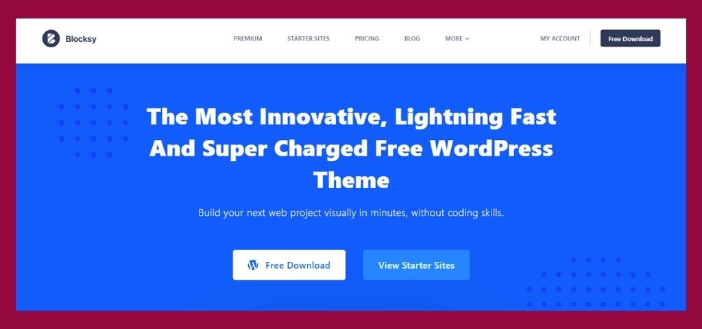 Wordpress Blocksy Theme