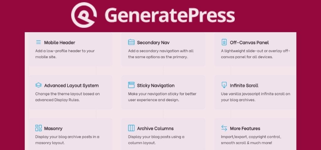 WordPress GeneratePress Theme